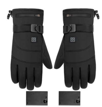 Winter Electric Motorcycle Heated  Touch Screen Gloves