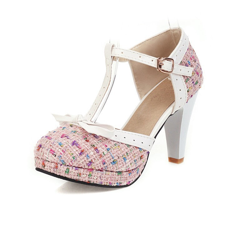 Small fragrance high heel sandals