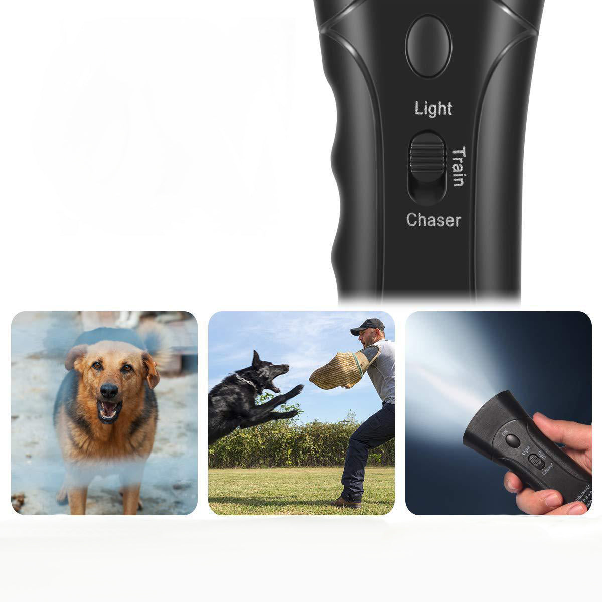 Double Horn Laser Dog Trainer