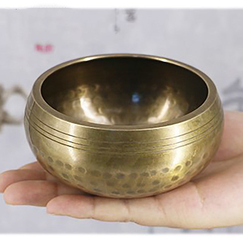 Nepal Dharma Implements Buddha Sound Bowl Yoga Meditation Bowl Sound Therapy Singing Bowl Pure Copper