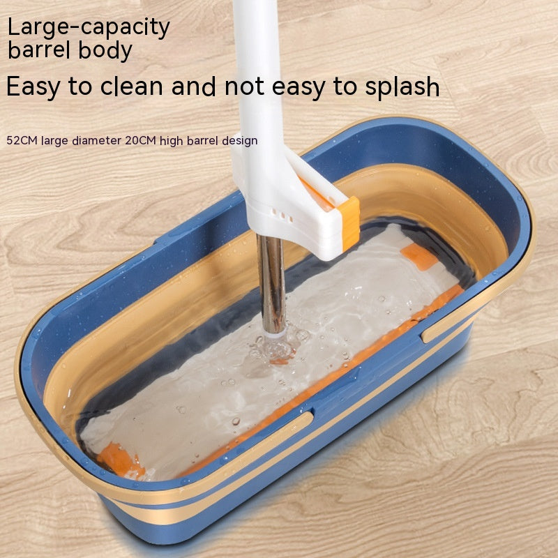 Household Double Handle Washing Mop Bucket