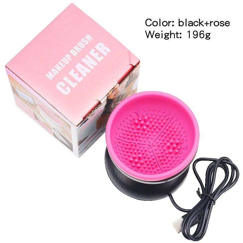 Portable USB Makeup Brush Cleaner Machine Electric Cosmetic Brush Washing Tools Automatic Cleaning Make up Brushes