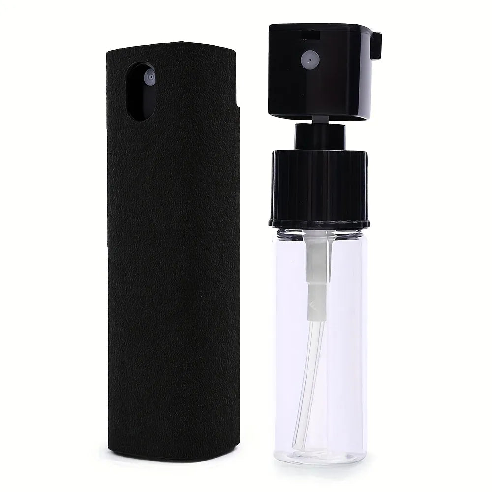 2in1 Microfiber Screen Cleaner Spray Bottle Set For Mobile Phone Computer Microfiber Cloth Wipe For Phone Cleaning Glasses Wipes