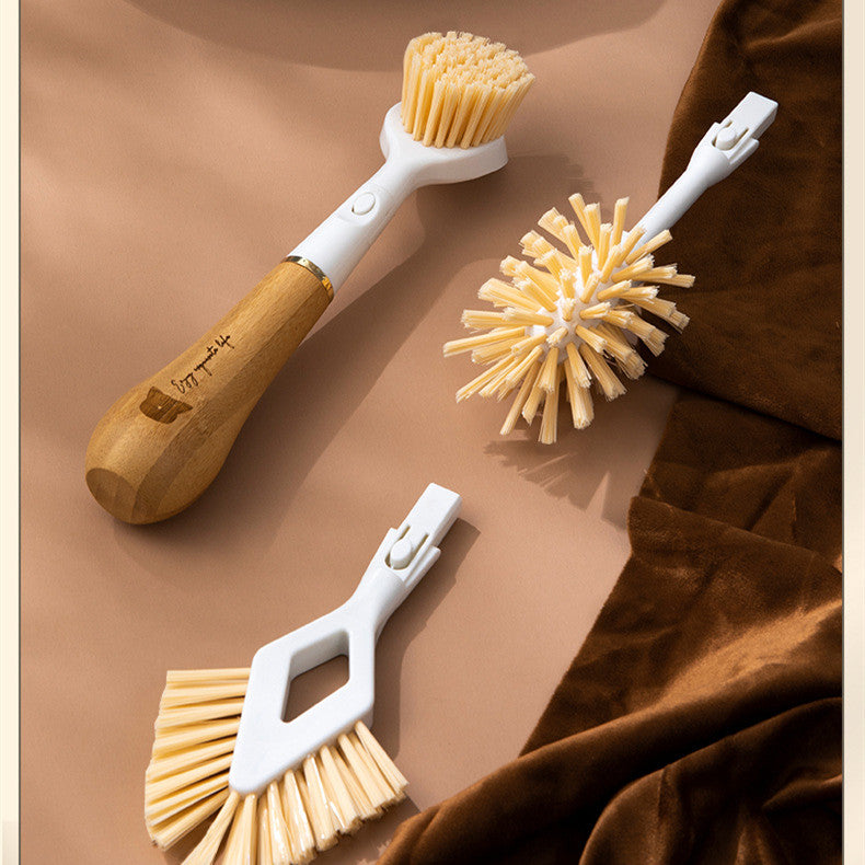 Three Head Cleaning Brush Multi-function