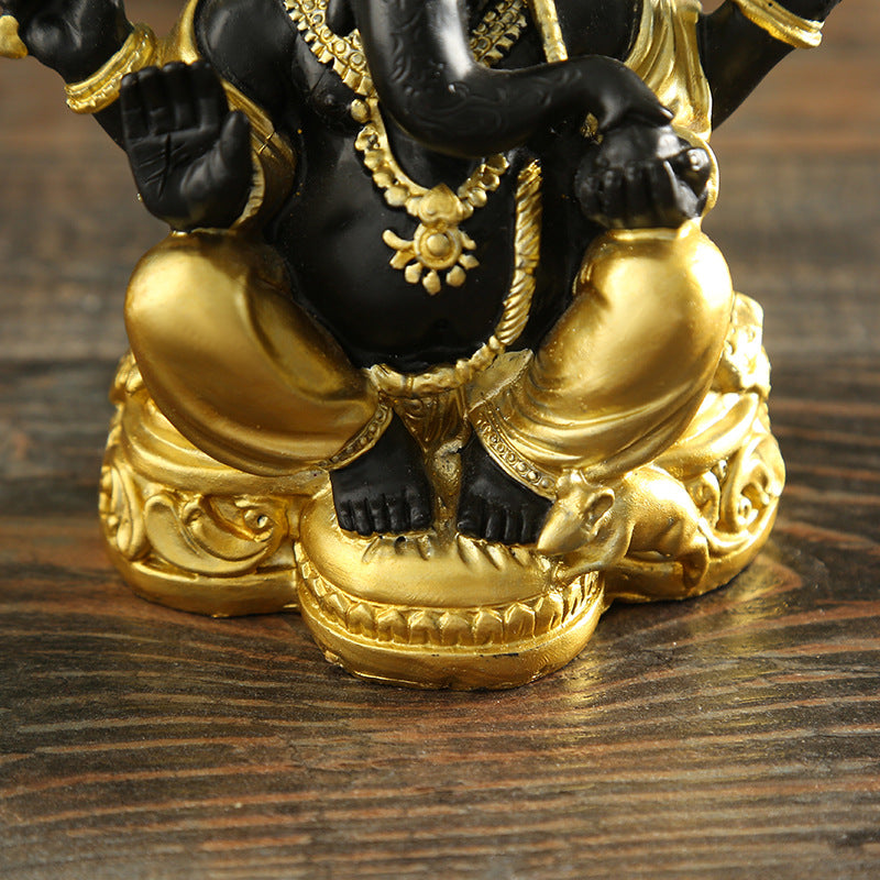 Desktop Resin Crafts Indian Buddhist Statue Crafts