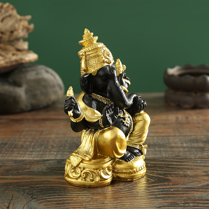 Desktop Resin Crafts Indian Buddhist Statue Crafts