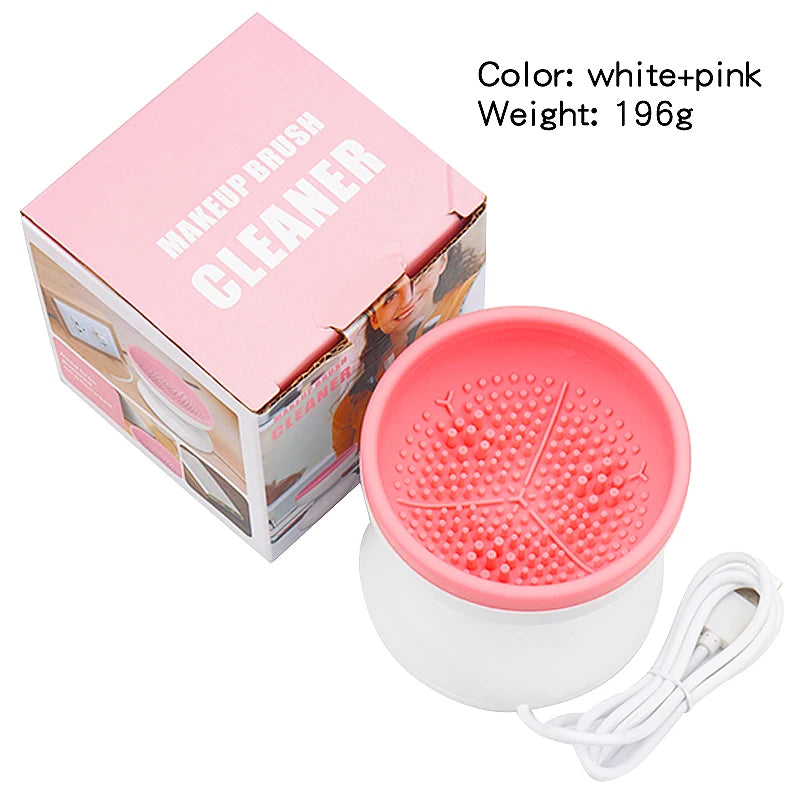 Portable USB Makeup Brush Cleaner Machine Electric Cosmetic Brush Washing Tools Automatic Cleaning Make up Brushes