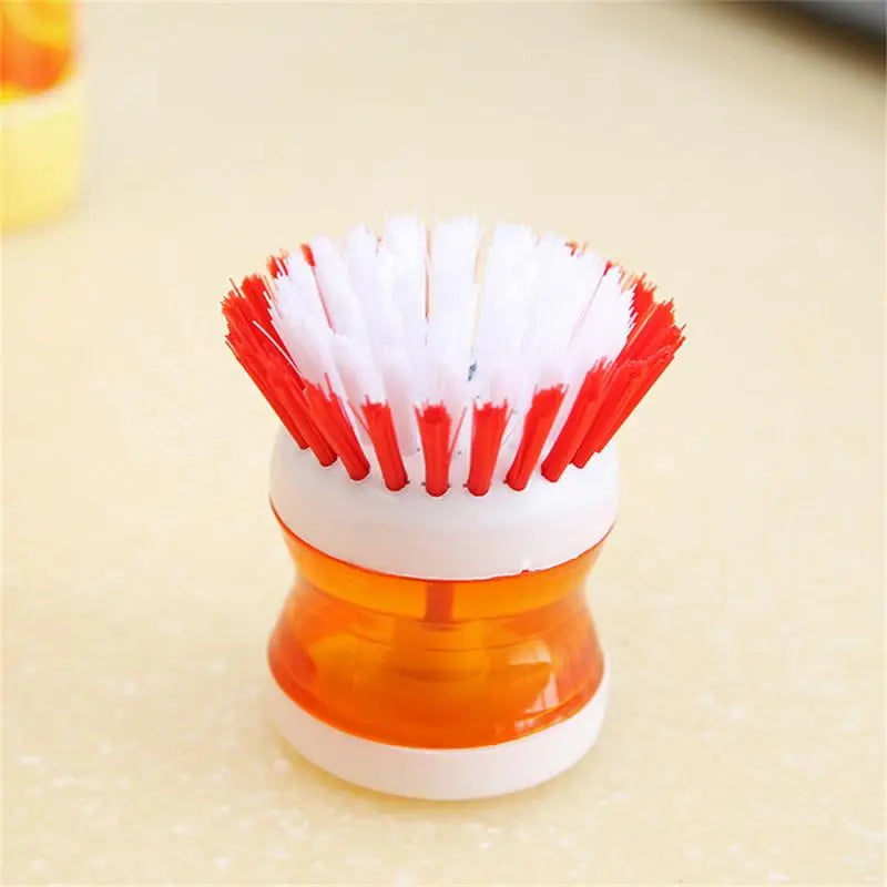 Convenient Creative Dish-washing Brush Cleaner Sink 2 In1 Cleaning Brush Handheld Hydraulic Dish-washing Brush Home Kitchen Tool